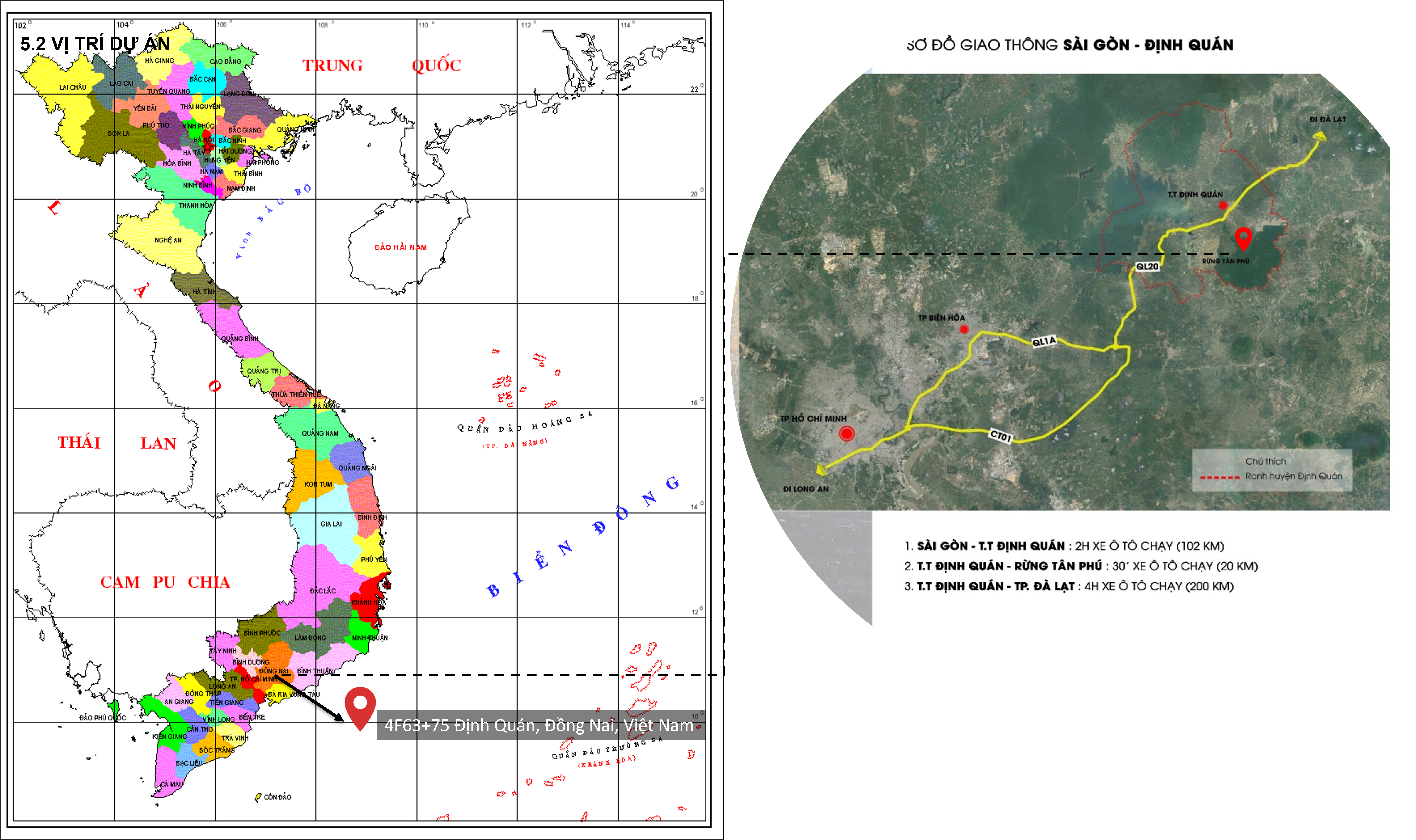 Vị trí dự án The Coi