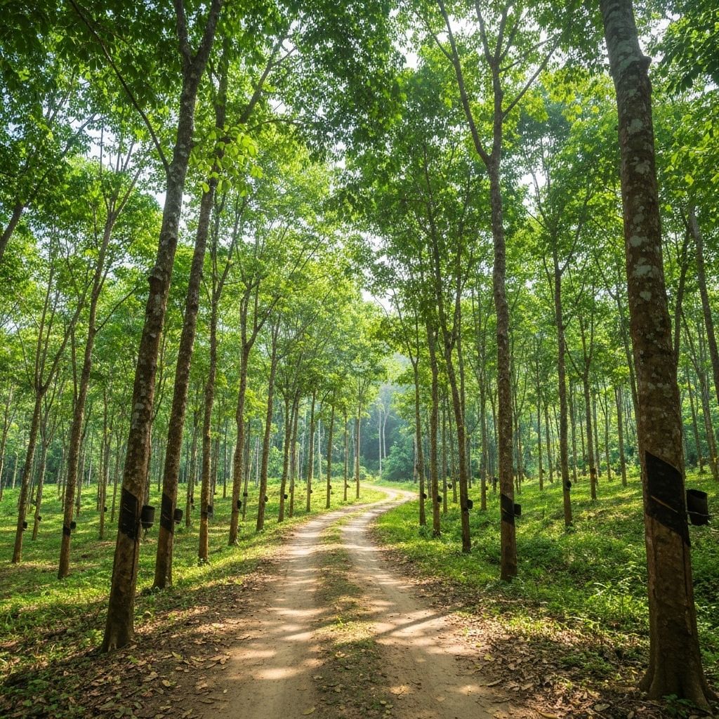 Đường rừng tại The Coi